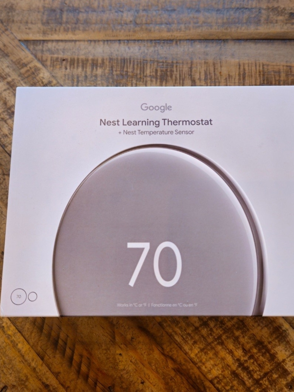 Google Nest Learning Thermostat 4th gen + Nest Temperature Sensor 2nd gen - NEW!